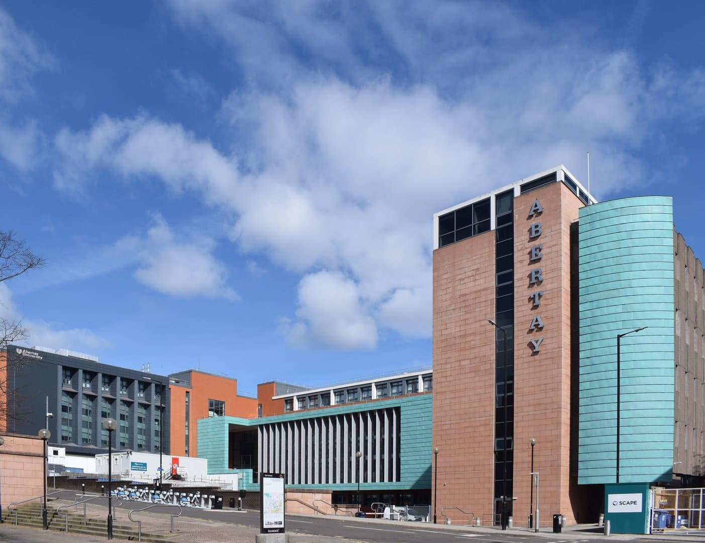 Abertay University campus cover