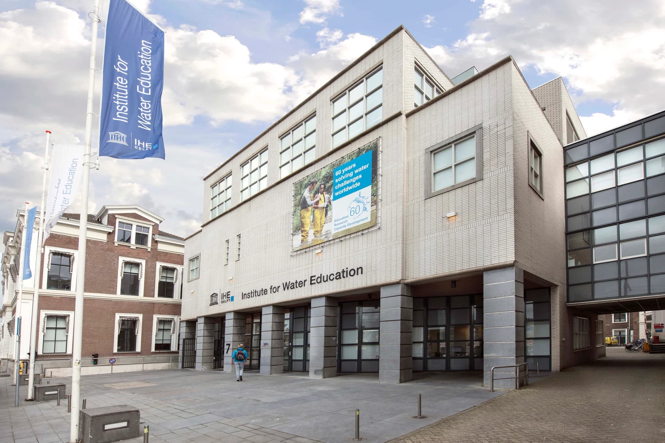 IHE Delft Institute for Water Education campus cover