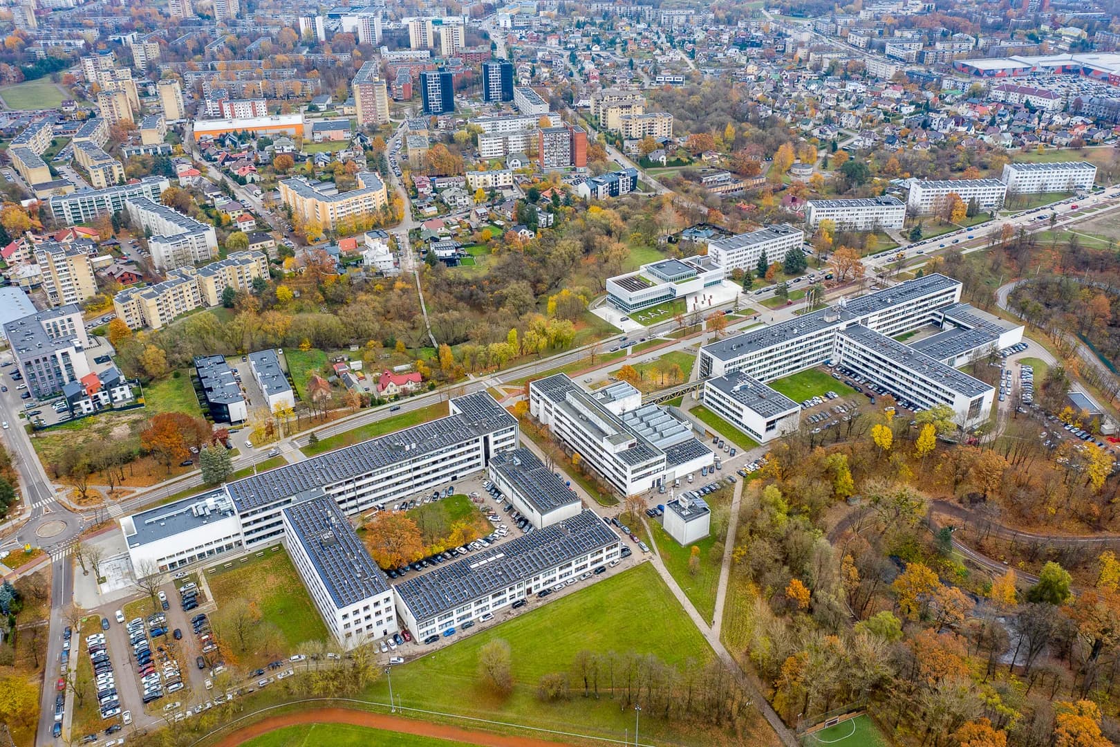 Kaunas University of Technology campus cover