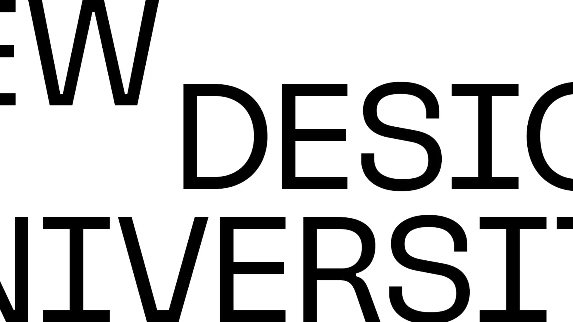New Design University campus cover