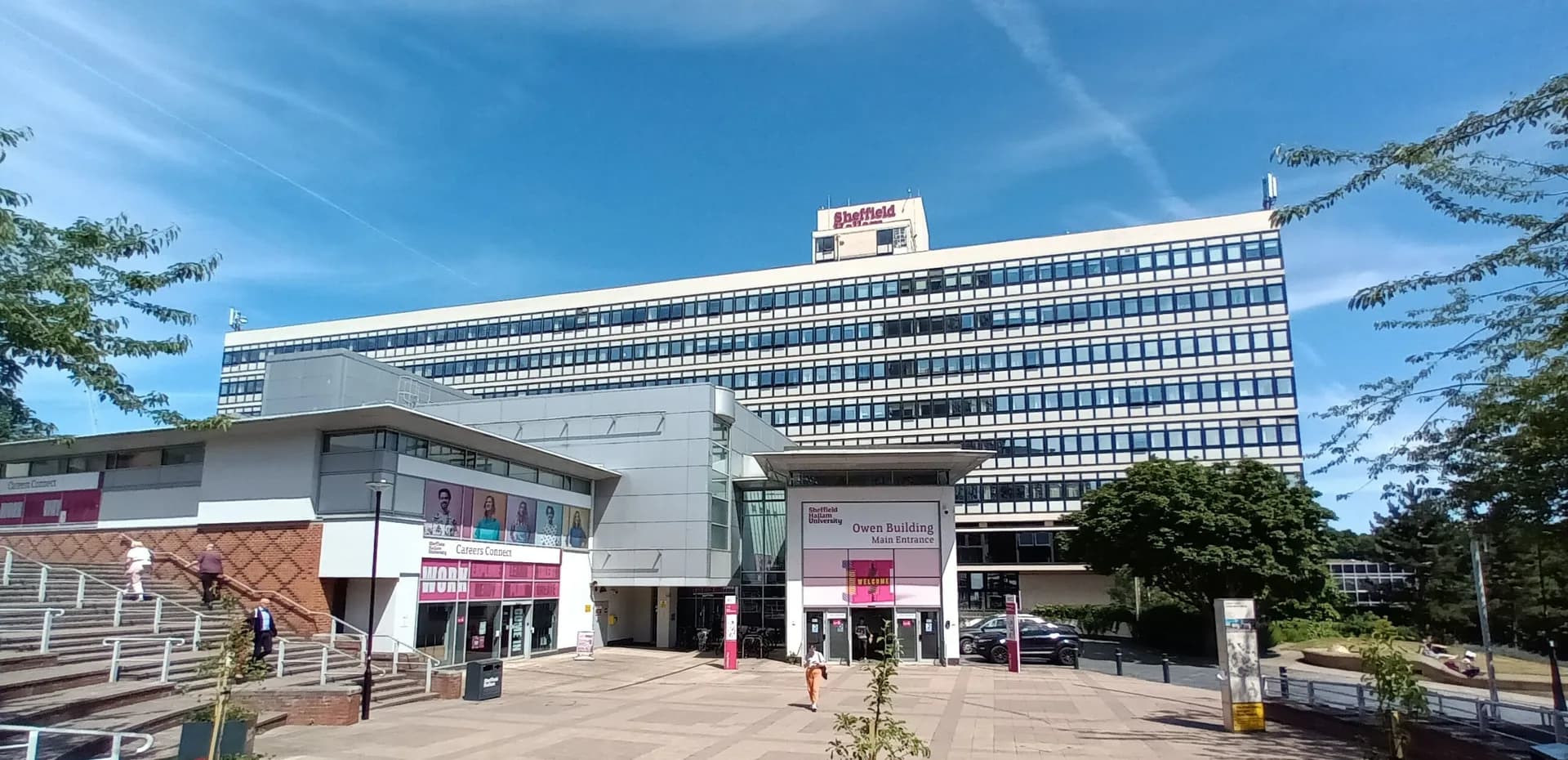 Sheffield Hallam University campus cover