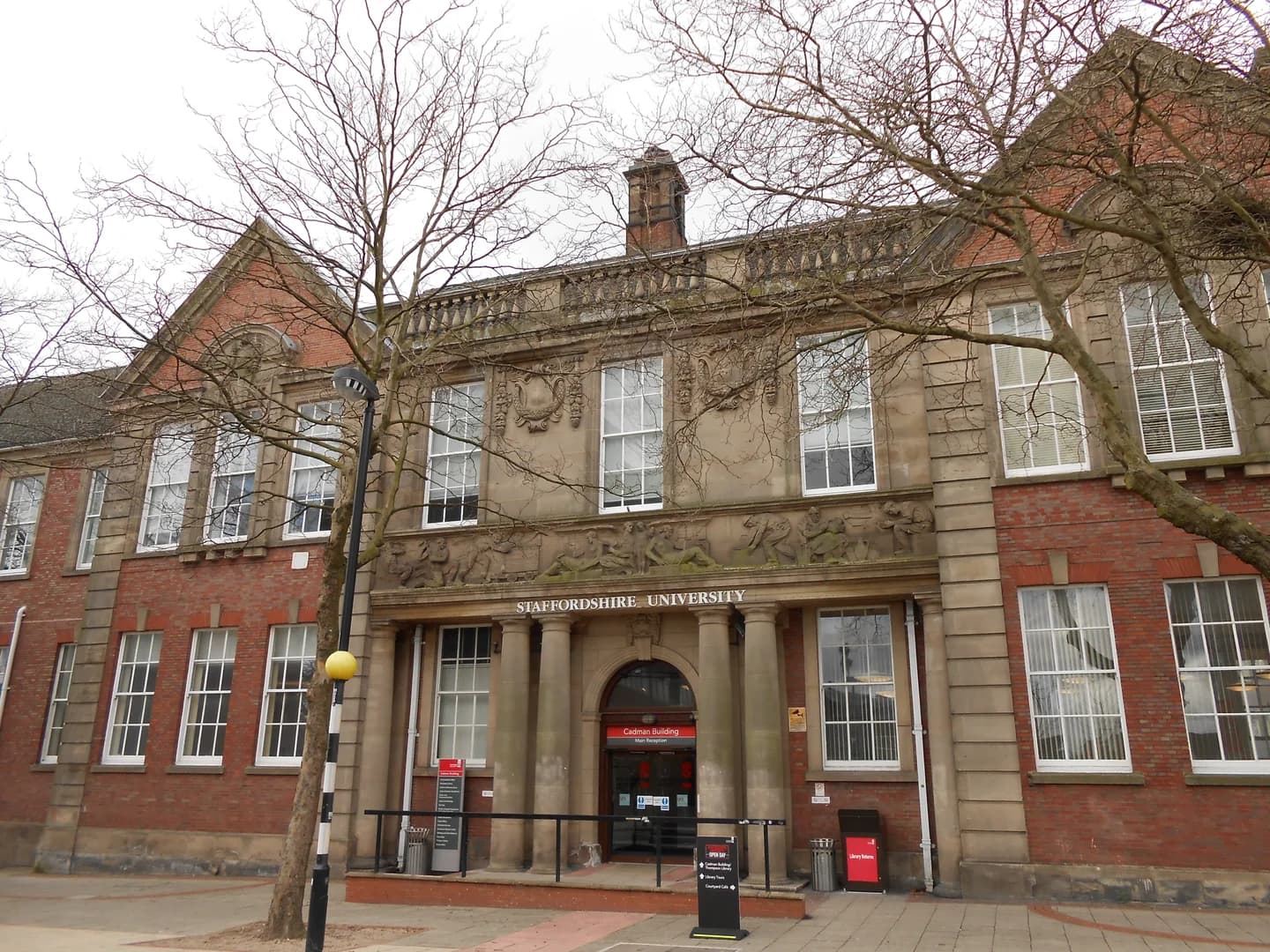 Staffordshire University campus cover