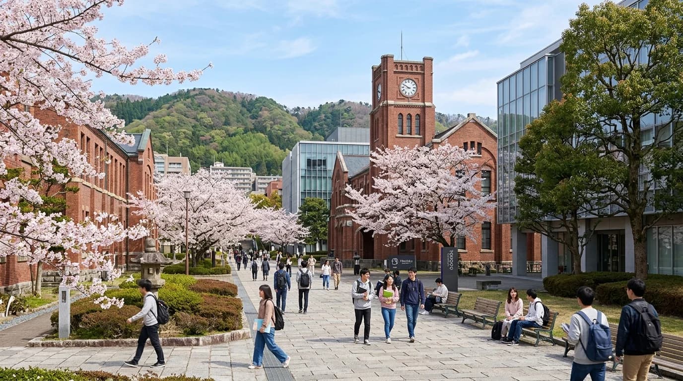 Tohoku University campus cover